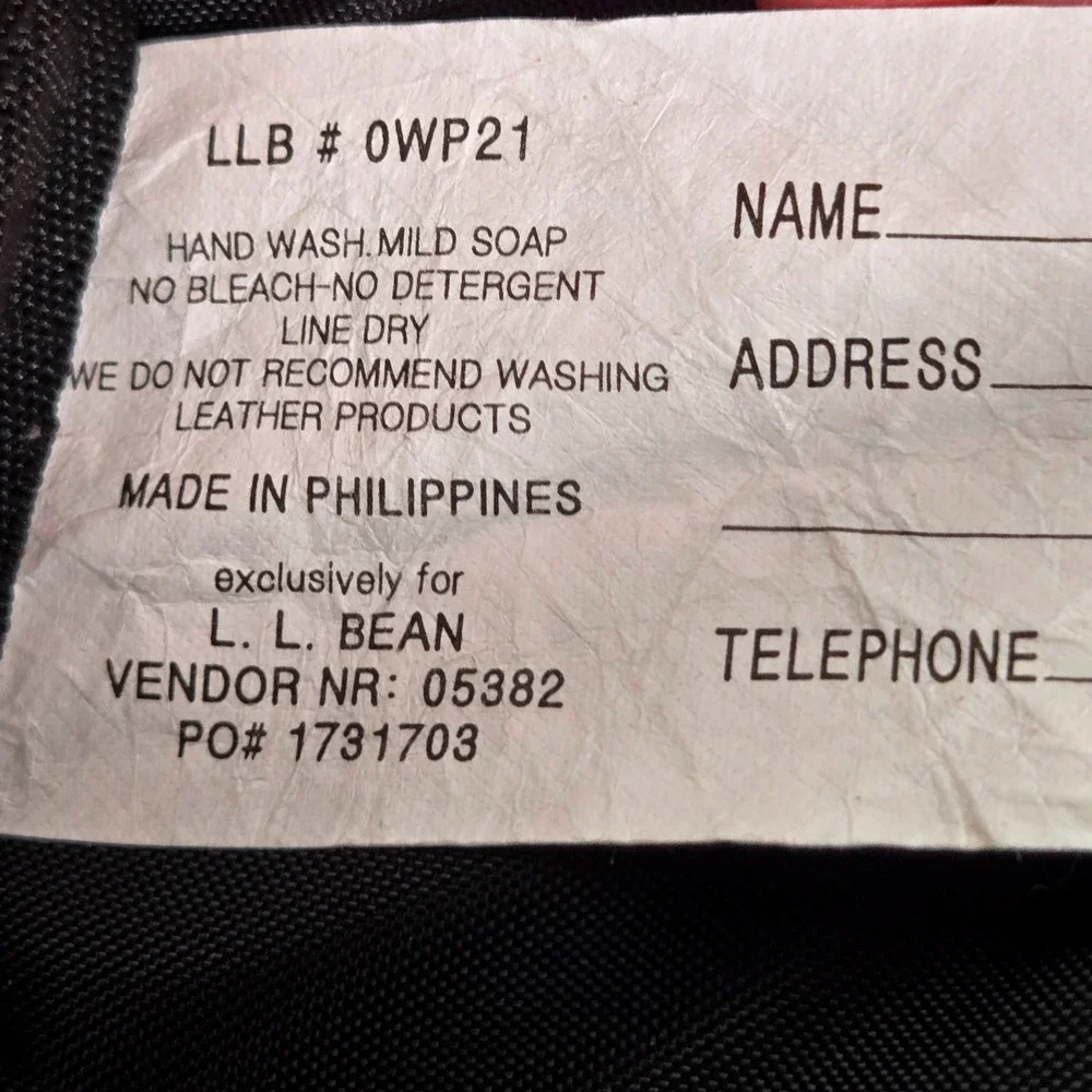 L.L. Bean vtg bean